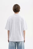 Kadın Basic Oversize Pamuklu Süprem T-Shirt Karmelanj
