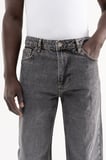 Erkek Straight Fit Jean Pantolon Siyah