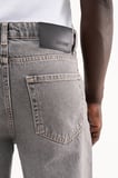 Erkek Straight Fit Jean Pantolon Gri
