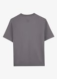 Aleg Antrasit Erkek Oversize Logo Baskılı T-Shirt ALG25023 18-0601 Alegion T-Shirt