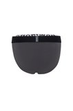 Erkek Antrasit Yanları Açık Geniş Lastikli Slip Külot