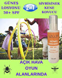 Güneş Kremi Tüm Vücut İçin Ultra Koruma Sivrisinek Ve Keneler İçin Etkili Formül 150 ml