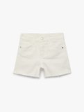 Cepli Pamuklu Kesik Paça Basic Denim Şort