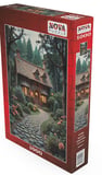 Nova Puzzle 1000 Parça Ağaçların Gölgesindeki Orman Evi Puzzle - 41206