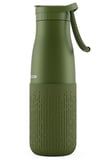 Puccon Pipetli 500 ml Haki Paslanmaz Çelik Matara/Suluk - Silikon Gövde (Yağmur) - 50017