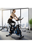 Kırmızı Spinning Bisiklet – Ayarlanabilir Dirençli Kondisyon Bisikleti