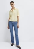 Örme Sarı Polo Tişört 1614311-71315