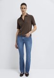 Örme Kahverengi Polo Tişört 1614311-87537
