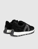 %100 Hakiki Süet Deri Siyah Bağıcıklı Kadın Sneaker Ayakkabı