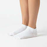 GOST LİRİA- Kadın Bambu Patik Çorap – 4’lü Ekru Renk