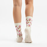 İce Cream Socks – Desenli Unisex Soket Çorap