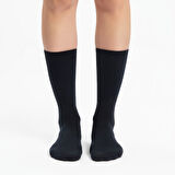 Gost Liria-  5’li Siyah Ribanalı Unisex Soket Çorap