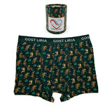 GOST LİRİA- Tiger Desenli Erkek Boxer