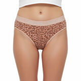 Gost Liria- Leopard Desenli Kadın Slip Külot