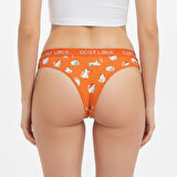 Gost Liria -Silver Cat Desenli Kadın String Külot