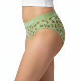  Tortoise Desenli Kadın Slip Külot