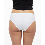  Premium Bambu Kadın Slip – 6’lı  Paket Beyaz