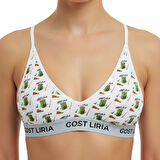 - Macha Desenli Kadın Bralet
