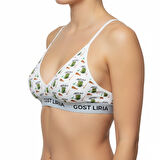 - Macha Desenli Kadın Bralet