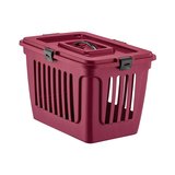 Reflex Care Troya Kedi ve Köpek Taşıma Çantası Mor (49,5 x 33,5 x 33 cm)
