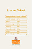 Canbakkal Ananas Sirkesi 500  ml – Doğal Katkısız Sirke - Tropikal Aromalı Meyve Sirkesi