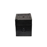 Opaş 86x86x102 Ip54 Siyah Pako Şalter Kutusu