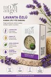 Moon Angel Kabak Lifli Sabun Lavanta Özlü Ferahlatıcı ve Arındırıcı Cilt Bakım Sabunu