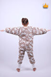 Babyhola 2-9 Yaş 2.5 Tog Elyaf Dolgulu Çocuk Uyku Tulumu Unisex Uzun Kollu Uyku Tulumu
