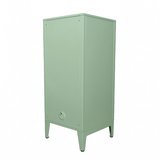 Alfafonet Ziglat Serisi Kilitli Metal Home Office Dolabı %70 Perfore Kapaklı Yeşil (RAL 6018) 450x1050x450 mm