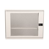 Alfafonet WiFi Box 450 Duvar Tipi Modem ve WiFi Kutusu 450x120x350 mm Mat Beyaz | Perfore Metal Kapak | Montajlı