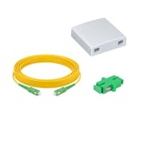 Fiber Modem Taşıma Seti – Priz Kutulu