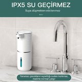Vayomy Otomatik Köpük Sıvı Sabunluk Sensörlü Köpük Sabun Makinesi 380 ml USB Type-C Şarjlı FoamSmart