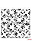 Hdm83 Home Dekor Midi Stencil (25x25)