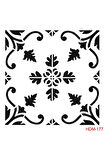 Hdm177 Home Dekor Midi Stencil (25x25)