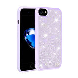 Apple iPhone 7 Kılıf Parlak Taşlı Tasarım Zore Ston Kılıf