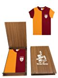 Galatasaray Bebek Metin Oktay Forma Tshırt Hediye Ahşap Kutulu