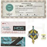 Hog Sasmir Çakı Edc Lisanslı Set Siyah