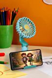 Şarj Edilebilir Mini Fan