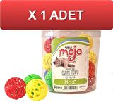 Mojo kediler için zilli oyun topu No:2 TEK TOP