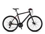 Kron SPX100 28 Jant 21 Vites 55 Cm Hidrolik Disk Fren Şehir Bisikleti - Siyah-Kırmızı-Füme