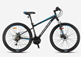 VORTEX 4.0 - 24 MTB - 14' - 21 VİTES - M.DISC - MAT SİYAH-GRİ/MAVİ