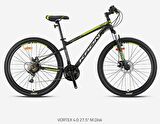 VORTEX 4.0 - 27.5  MTB - 16' - 21 Vites - M.DISC - Mat Siyah-Gri/Neon Sarı