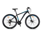 Kron XC 75 - 27.5" MTB - 19' - 21 Vites - M.DISC - Mat Siyah-Mavi/Füme