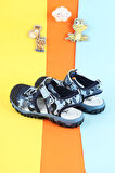 Unisex Çocuk Sandalet Önü Kapalı Sandalet Renkli Sandalet Ortopedik Sandalet Yeni Sezon Sandalet