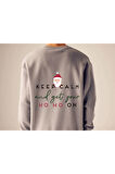 Unisex Oversize HO HO ON Sweatshirt