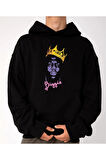 Unisex Oversize Biggie Kapüşonlu Sweatshirt