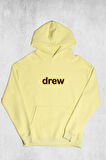 Unisex Oversize Drew Kapüşonlu Sweatshirt