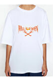 Unisex Oversize Hallowen Tshirt