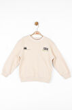 Nk Erkek Çocuk Digi Sweatshirt 4-8 Yaş Krem