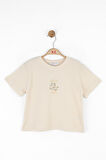 Nk Kız Çocuk Joy Tshırt 4-8Yaş Bej